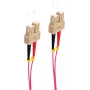 shiverpeaks BS77916/4. Kabeļa garums: 2 m, Šķiedras veids: OM4, Savienotājs 1: SC, Savienotājs 2: SC, Serdes diametrs: 50 µm, Pilnais duplekss, Kabeļa krāsa: violeta (BS77916/4)