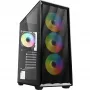 Datora korpuss Sharkoon VK4 ARGB ATX melns