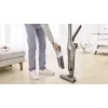 Bosch BBH3ALL23 stieņa putekļsūcējs/elektriskā slota 2-in-1 stieņa putekļsūcējs Ar bateriju Sausā tīrīšana Bez maisiņa 0,4 l Šampanietis, Metālisks