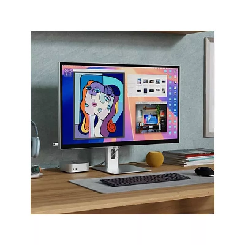 Alogic ASPEKT Touch 32 UHD Matt Dock Monitor tikai sudraba krāsā