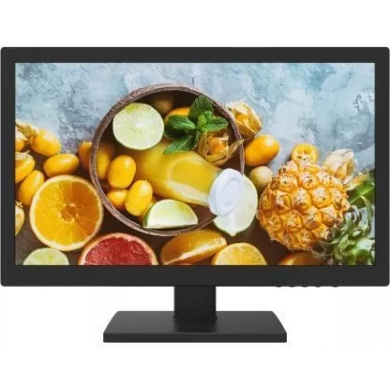 Monitors Hikvision DS-D5019S0-1P0 LED 18,5 collas (47 cm) 1366×768 HD, 14 ms, VESA, melns