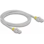 Tīkla kabelis DeLOCK RJ45 Cat.6A S/FTP 2m Pelēks