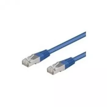 Wentronic Goobay CAT 5e komutācijas kabelis, F/UTP, zils, 15 m - CCA vara maisījums (50862)