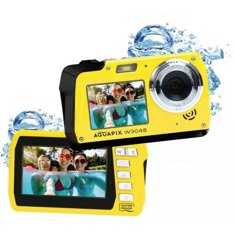 Kompakta kamera Easypix W3048 Edge dzeltena