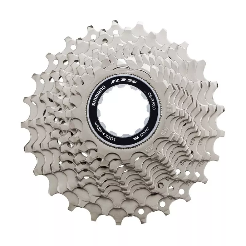 Velosipēda kasete Shimano CS-R7000 tērauds 284g