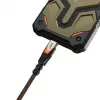 USB-C uz USB-C kabelis C2G 9B4415114097 USB 3.2 Gen 2x2 0,75 m — melns/oranžs