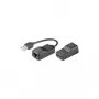 Wentronic Goobay CAT 5/5a/6 USB 1.1 pārveidotājs - pārraida USB signālus pa tīkla kabeli līdz 40 m (93321)