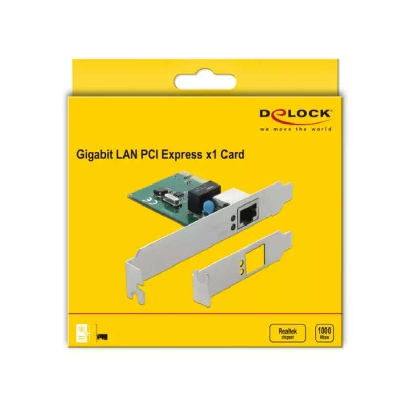 Tīkla karte DeLOCK 90381 Iekšējā Ethernet 100 Mbit/s
