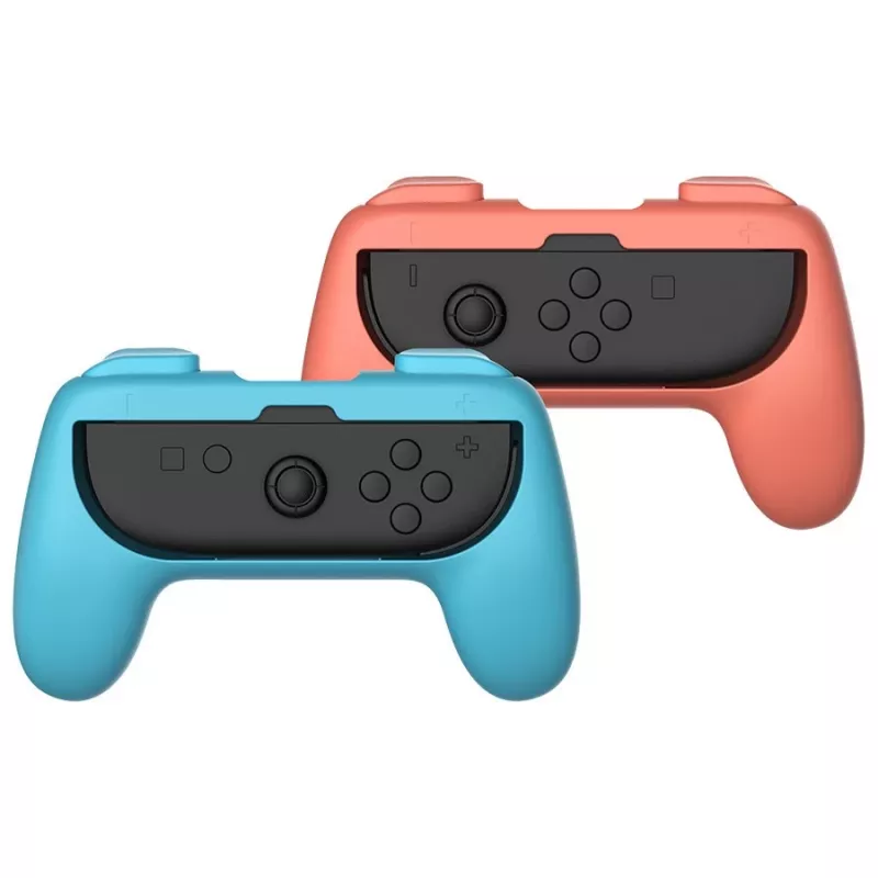 Controller grip Subsonic Joy-Cons comfort grip Switch & Switch 2 Pink Turquoise