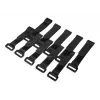 Kabeļu saites LOGILINK KAB0056 Neilons 150 mm Melna, 10 gab. iepakojumā