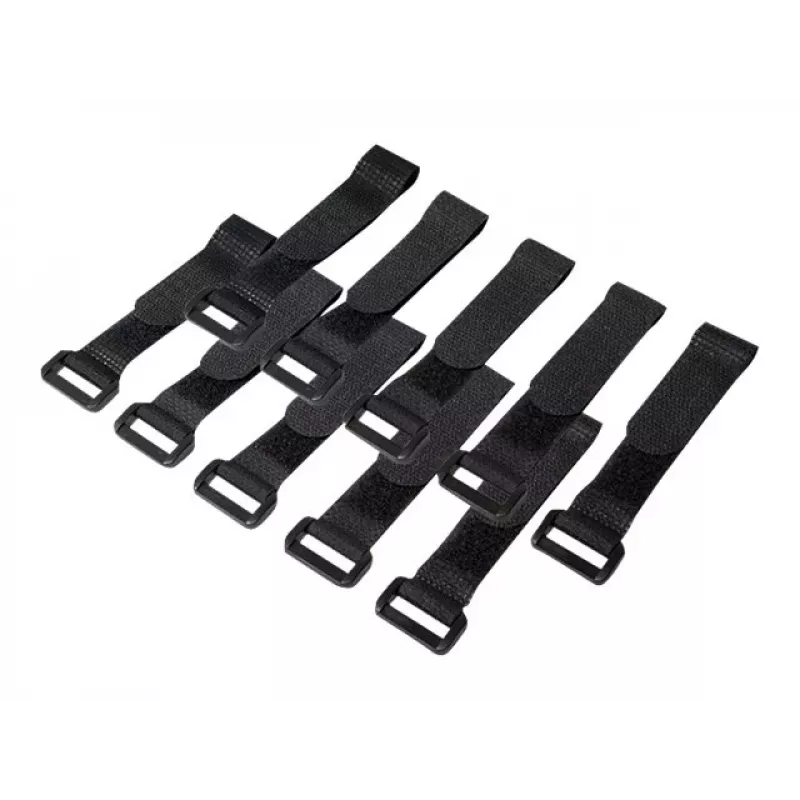 Kabeļu saites LOGILINK KAB0056 Neilons 150 mm Melna, 10 gab. iepakojumā