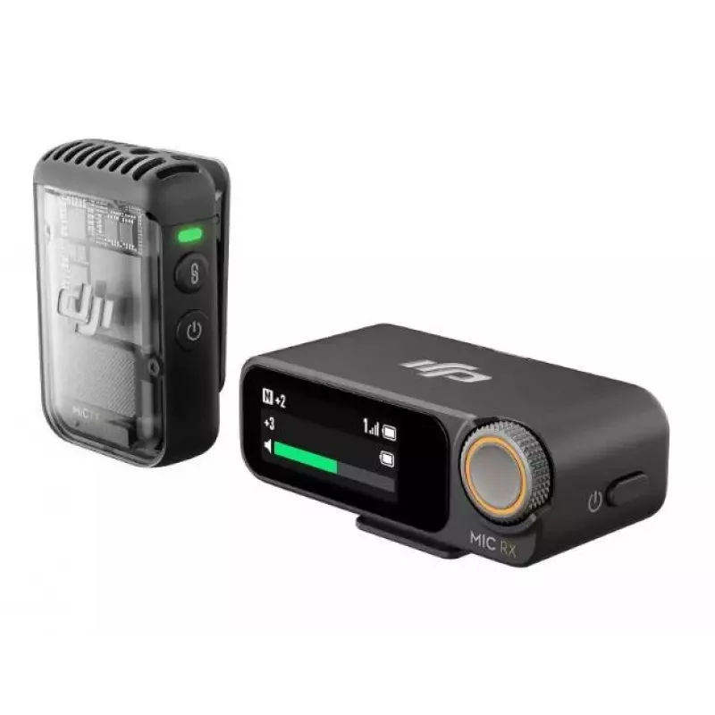 Mikrofons DJI Mic 2 melns