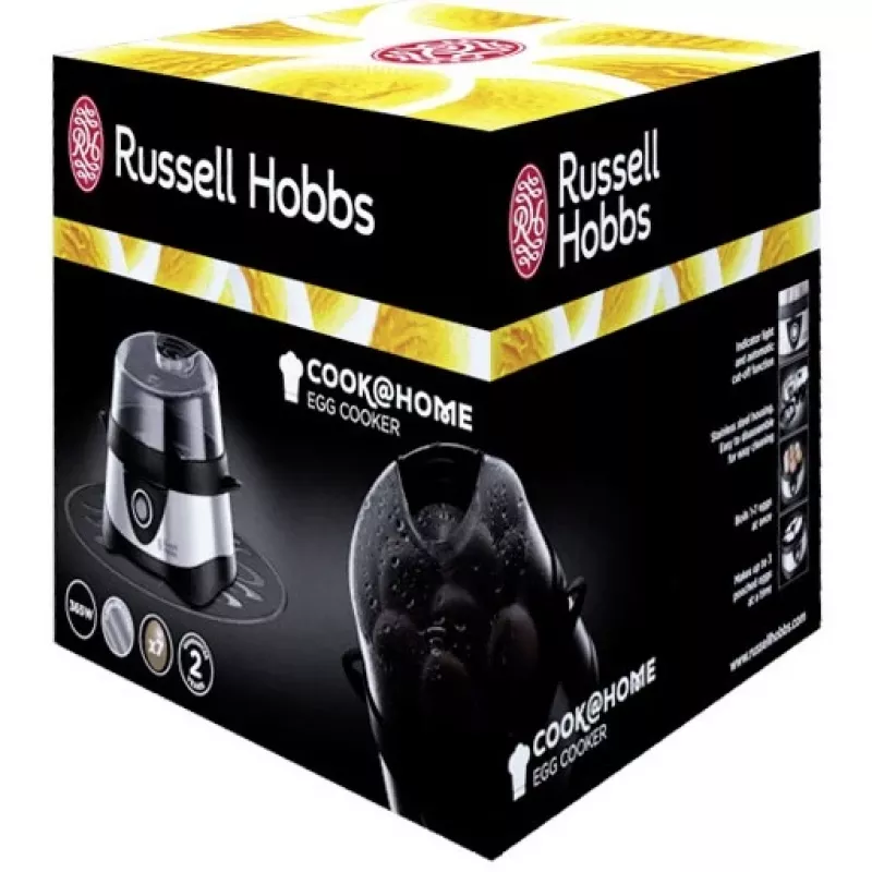 Russell Hobbs Egg Stove Cook At Home Stylo nerūsējošais tērauds 14048-56 1404856 (14048-56)