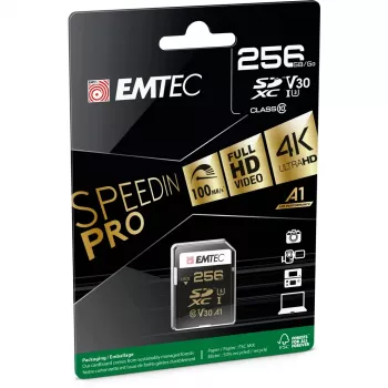 Atmiņas karte Emtec 256GB SDXC UHS-I Class 10 ECMSD256GXC10SP