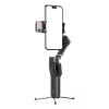 3‑asu viedtālruņa stabilizators Hohem iSteady V3 Kit — melns, viegls, 3‑asu stabilizācija
