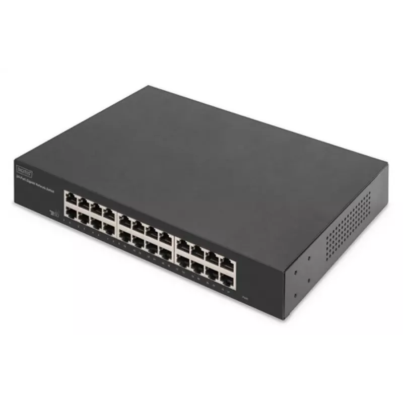 Nepārvaldāms slēdzis Digitus DN-80113-2 24 portu Gigabit Ethernet 19 collu