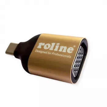 ROLINE 12.03.3233 USB-grafikas adapteris 1920 x 1080 pikseļi Zelts (12.03.3233)