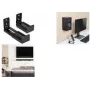 LogiLink Soundbar-Wall Mount f. 9-15.4cm Width Melns - Accessory TFT/LCD-TV (BP0209)
