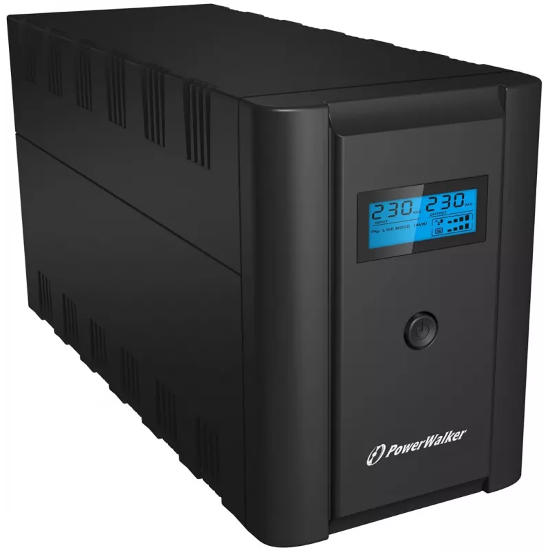 PowerWalker VI 2200 LCD/FR nepārtrauktās barošanas avots (UPS) Double-c
