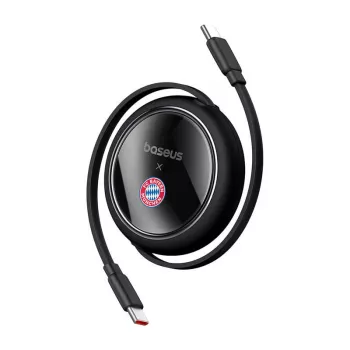 USB-C uzlādes kabelis Baseus P10364500113-Z2, 100 W, melns, USB-C uz USB-C