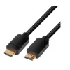 HDMI Premium kabelis v 2.1 2m Melns created for gamers