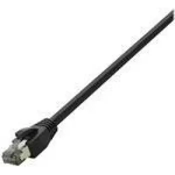 LogiLink - Patch-Cable - RJ-45 (M) uz RJ-45 (M) - 15 m - SFTP, PiMF - CAT 8.1 - Bez halogēna, veidots, apaļš, bez aizķeršanās - Melns