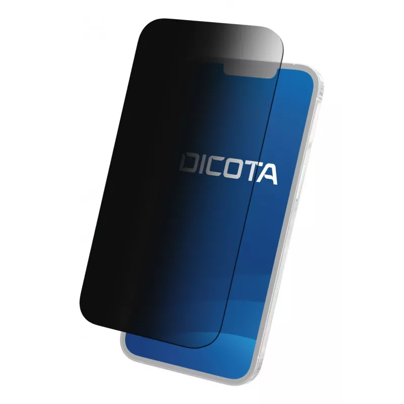 Dicota Blickschutzfilter mobilajam tālrunim - 2 virzienu, pašlīmējošs