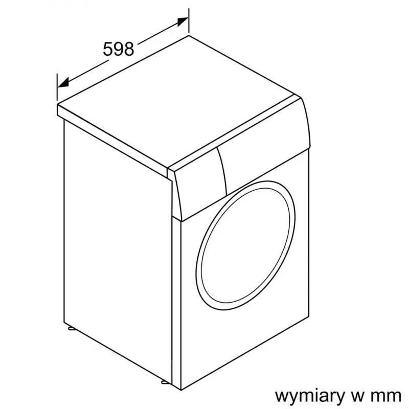 BOSCH WAN2405BPL 8 kg 1200 apgr./min – veļas mazgājamā mašīna