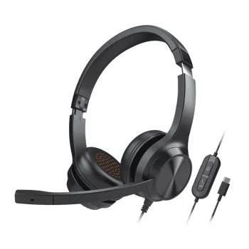 Creative 51EF0980AA000 Chat USB on-ear austiņas ar vadu, stereo, melnas