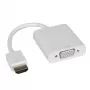 HDMI-VGA adaptera kabelis, HDMI ST - VGA BU 0,15 m, 0,15 m, VGA D-Sub, HDMI A tipa standarta