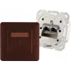 ShiverPeaks S-Conn BS74280-BR kontaktligzda 2 x RJ-45 brūna