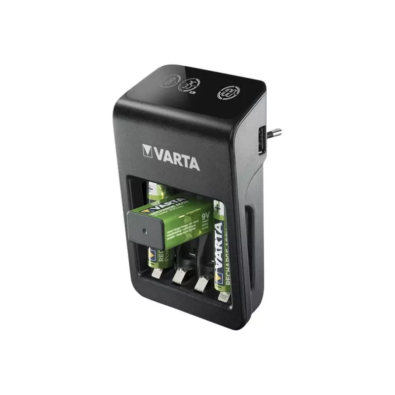 Bateriju lādētājs Varta 57687 mājsaimniecības baterijām AC