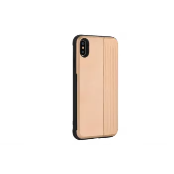 Aizsargājošs tālruņa maciņš Devia H-Card Series iPhone XS Max 6.5, zelta