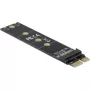DeLOCK PCI Express x1 uz M.2 Key M adapteris 64105