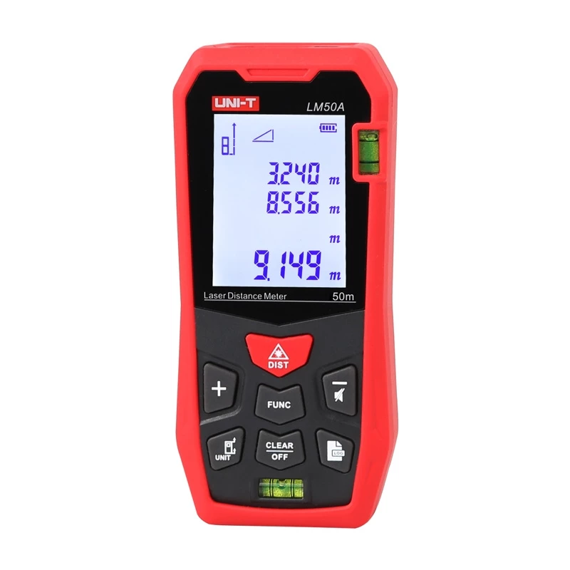 Lāzera attāluma mērītājs Unit LM50A — 50 m mērīšanas attālums, kompakts dizains