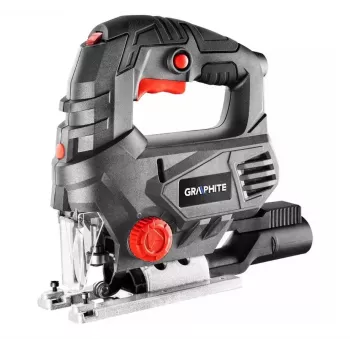 Figūrzāģis 650W Graphite ar gājienu skaitu 0-3100 minūtē un pārnēsāšanas koferi