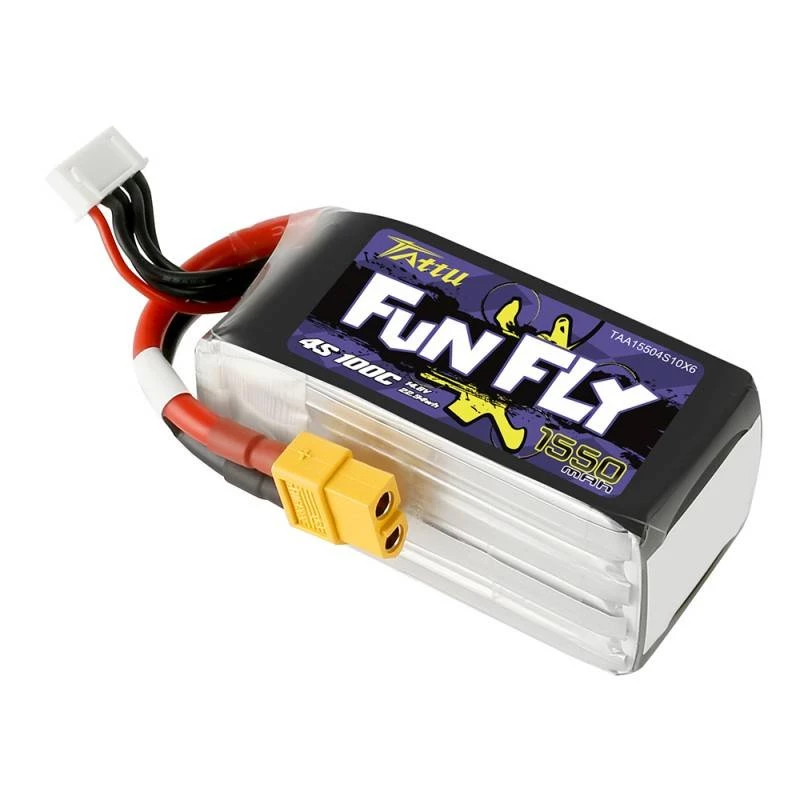 Akumulators Tattu Funfly 1550mAh 14,8V 100C 4S1P