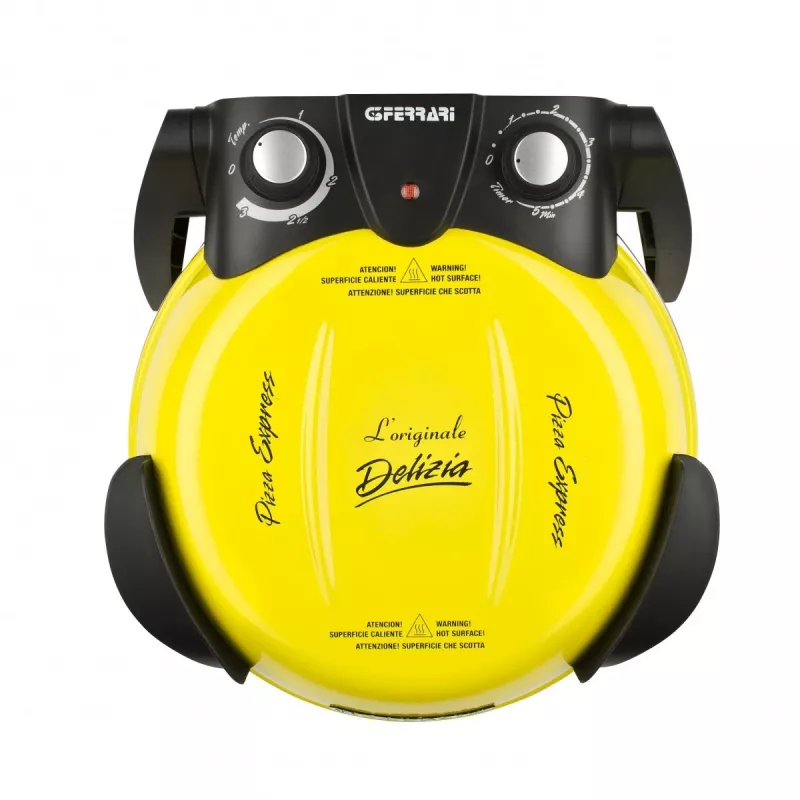 G3 Ferrari Delizia picu cepējs/krāsns 1 pica(s) 1200 W Melna, Dzeltena