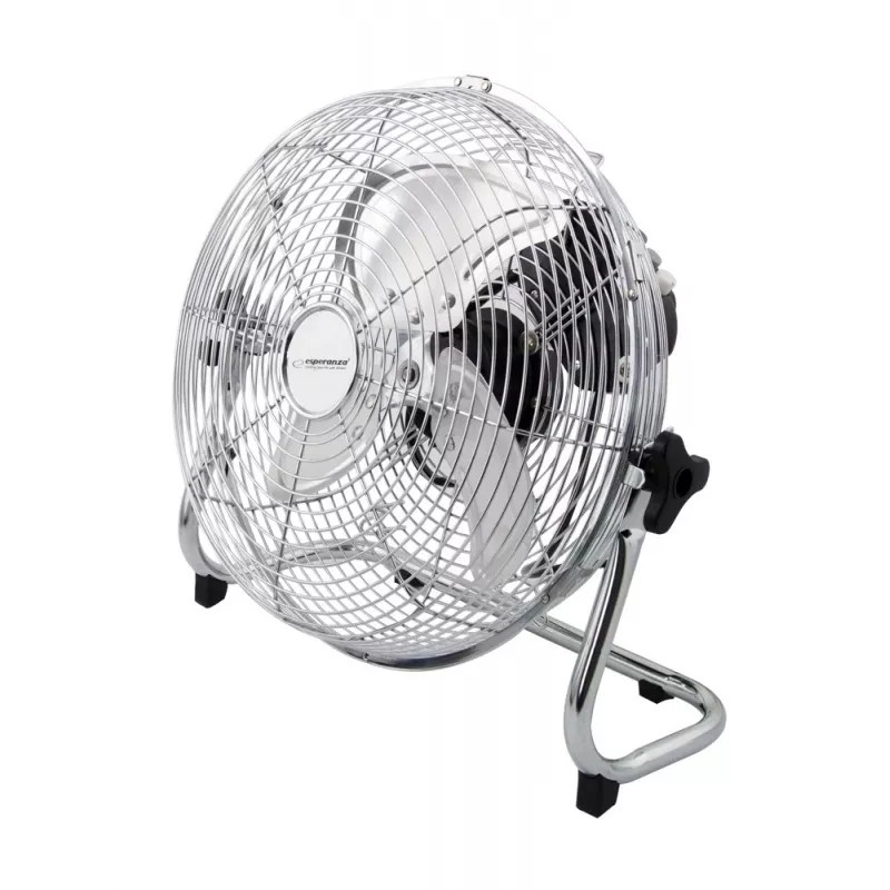 Galda ventilators ESPERANZA EHF005 Scirocco 12 collas — 3 ātrumi, 36 cm diametrs, hromēts, 50 W