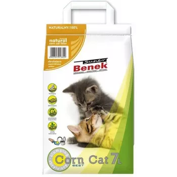 Kaķu pakaiši Super Benek CERTECH Super Benek CORN 4.4 kg, 7 L, ātri absorbējoši, smaku novēršana