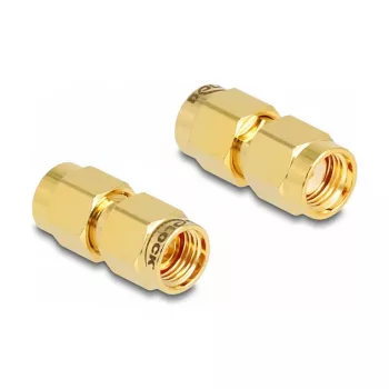 DELOCK Adapteris RP-SMA spraudnis pret RP-SMA spraudni 9 mm diametrā 18,9 mm platums