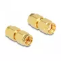 DELOCK Adapteris RP-SMA spraudnis pret RP-SMA spraudni 9 mm diametrā 18,9 mm platums