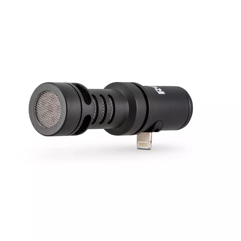 RØDE VideoMic Me-L melns viedtālruņa mikrofons