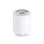 BitsPower taisnais savienotājs G1/4 collas vītne uz 16/10 mm grozāms — Arctic balta