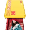 Printer Kodak Mini 3 Square Retro Pass Photo Printing Technology dzeltens
