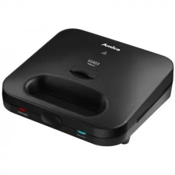 Sviestmaižu gatavotājs Amica SMK4011, 750 W, 3 veidu plāksnes, melns