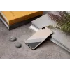 Telefona maciņš man and wood iPhone XS Max — pelēks uzvalks, melns