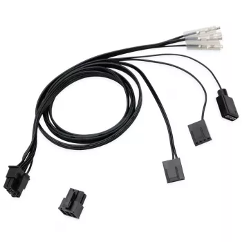 Kabelis ek water blocks EK-Loop OmniLink 6-Pin Dual PWM 50cm — 6-pin PWM sadalītāja kabelis, 50 cm garš