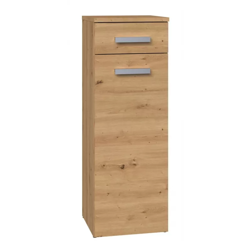 Topeshop NEL V DS ARTISAN vannas istabas uzglabāšanas skapis Ozols