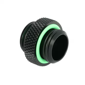 Barrow Adapter taisns G1/4 inch AG to G1/4 inch AG, 5mm - Melns